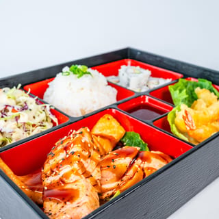 Box #4 (Salmon Teriyaki)